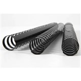 GBC PLASTIC BINDING COMB ROUND 21 LOOP 25MM A4 BLACK PACK 50
