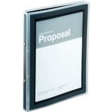 AVERY 15767 FLEXIVIEW BINDER 2 RING 127MM A4 BLACK