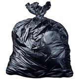 REGAL EVERYDAY BIN LINER DEGRADABLE 240 LITRE BLACK PACK 50