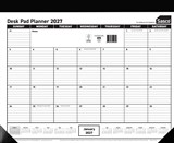 SASCO YEAR PLANNER DESK PAD 420 X 555MM  2027
