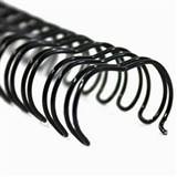 FELLOWES WIRE BINDING COMB 34 LOOP 11MM A4 BLACK PACK 100