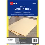 AVERY 88055 MANILLA FOLDER A4 BUFF PACK 50
