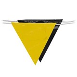 PROCHOICE BUNTING TRIANGLE FLAGS 30M BLACKYELLOW