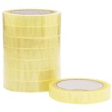 OFFICE TAPE 19MM X 66M CLEAR 77MM CORE PACK 8