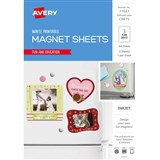 AVERY 71021 C9415 INSPIRED FRIDGE MAGNET A4 PACK 3