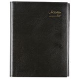 CUMBERLAND NORWICH 57S SPIRAL DIARY PVC WEEK TO VIEW A5 BLACK
