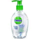 DETTOL HEALTHY TOUCH ANTIBACTERIAL INSTANT LIQUID HAND SANITISER 200ML PUMP