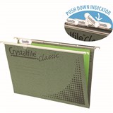 CRYSTALFILE CLASSIC SUSPENSION FILES FOOLSCAP GREEN PACK 50