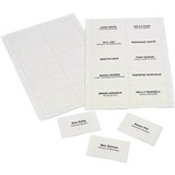 REXEL ID CONVENTION BADGE INSERT CARDS WHITE PACK 250