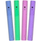 MARBIG RULER METRIC 300MM FLUORESCENT ASSORTED