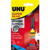 UHU ULTRA FAST SUPERGEL SUPER GLUE 3G