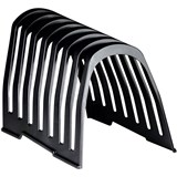 ITALPLAST GREENR RECYCLED PLASTIC STEP FILE ORGANISER BLACK