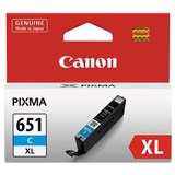 CANON CLI651XL INK CARTRIDGE HIGH YIELD CYAN