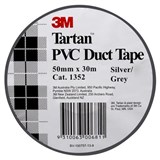 TARTAN 1352B DUCT TAPE PVC 50MM X 30M SILVERGREY
