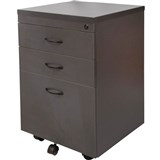 RAPID WORKER MOBILE PEDESTAL 3DRAWER LOCKABLE 690 X 465 X 447MM IRONSTONE