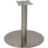 RAPIDLINE ROUND COFFEE TABLE FRAME 600MM STAINLESS STEEL