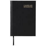 CUMBERLAND FINANCIAL YEAR DIARY DAY TO PAGE A5 BLACK