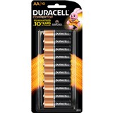 DURACELL COPPERTOP ALKALINE AA BATTERY PACK 10