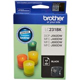 BROTHER LC231 INK CARTRIDGE BLACK