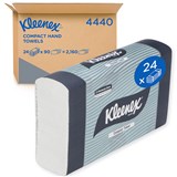 KLEENEX COMPACT HAND TOWEL 295MM X 190MM 90 SHEET CARTON 24