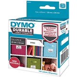 DYMO 1976411 LW DURABLE LABELS 25 X 54MM BLACK ON WHITE ROLL 160