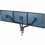 FELLOWES PLATINUM SERIES MONITOR ARM TRIPLE BLACK