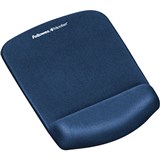 FELLOWES PLUSH TOUCH LYCRA MOUSE PAD AND WRIST REST BLUE