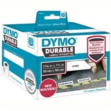 DYMO 1933087 LW DURABLE LABELS 59 X 190MM BLACK ON WHITE ROLL 170