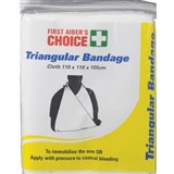 FIRST AIDERS CHOICE TRIANGULAR BANDAGE REUSABLE 1100 X 1550MM