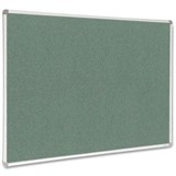 VISIONCHART CORPORATE FELT PINBOARD ALUMINIUM FRAME 1200 X 1200MM GREY