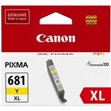 CANON CLI681XL INK CARTRIDGE HIGH YIELD YELLOW