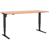 CONSET 50143 ELECTRIC HEIGHT ADJUSTABLE DESK 1800 X 800MM BEECHBLACK