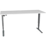 CONSET 50143 ELECTRIC HEIGHT ADJUSTABLE DESK 1500 X 800MM WHITESILVER