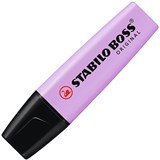 STABILO BOSS HIGHLIGHTER CHISEL PASTEL LILAC HAZE EACH