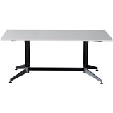 RAPIDLINE TYPHOON BOARDROOM TABLE 2400 X 1200 X 750MM WHITE