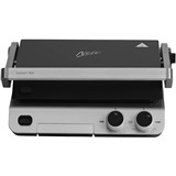 NERO DELUXE SANDWICH PRESS 4 SLICE AND CONTACT GRILL WITH TIMER