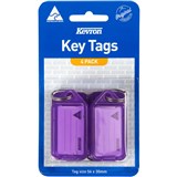 ID5 KEYTAGS LILACPURPLE PACK 4