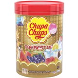 CHUPA CHUPS LOLLIPOPS BEST OF ASSORTED TUB 100