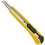 ITALPLAST I850 HEAVY DUTY CUTTING KNIFE 9MM YELLOWBLACK