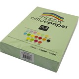 RAINBOW COLOURED A4 COPY PAPER 80GSM 500 SHEETS MINT