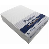 WRITER OFFICE PAD 8MM RULED 50GSM 100 SHEET A4 WHITE PACK 10