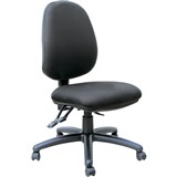 BURO MONDO JAVA TASK CHAIR HIGH BACK 3LEVER BLACK