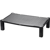 EXTRA WIDE MONITOR STAND BLACK