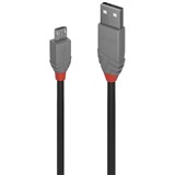 LINDY 36733 ANTHRA LINE USBA 20 TO MICROB CABLE 2M BLACK