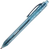 ECOWISE RECYCLED RETRACTABLE BALLPOINT PEN 10MM BLUE BOX 12