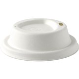BIOCANE CUP LID SMALL 80MM WHITE PACK 50