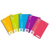 QUILL NOTEBOOK 70GSM PP 200 PAGE A5 ASSORTED