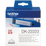 BROTHER DK22223 CONTINUOUS PAPER LABEL ROLL 50MM X 3048M WHITE