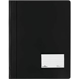 DURABLE DURALUX PVC DOCUMENT FOLDER A4 TRANSLUSCENT BLACK