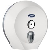 SORBENT PROFESSIONAL SINGLE JUMBO TOILET TISSUE DISPENSER WHITE